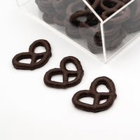 Thumbnail for Dark Chocolate Covered Jumbo Pretzels - Chocolate | Sugar Bear Candy