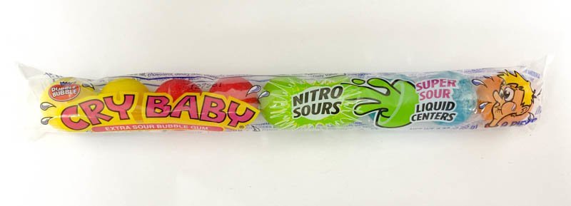 Dubble Bubble Cry Baby Nitro Sour 24 ct. - Novelty | Sugar Bear Candy