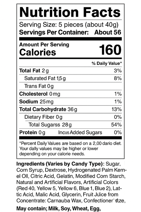 Halloween Candy Variety Mix – Bulk 10 LB Assorted Trick-or-Treat Candy Box with Skittles, Starburst, Trolli, Nerds & More – Individually Wrapped Party Favors