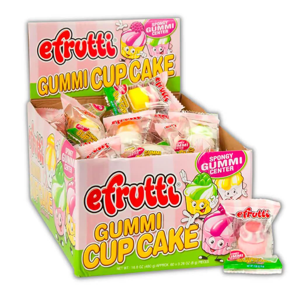 e.frutti Gummy Cupcakes 60 ct.