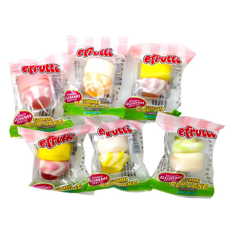 e.frutti Gummy Cupcakes 60 ct.