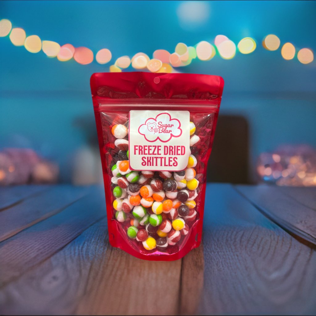 Freeze Dried Skittles 4 oz - Candy | Sugar Bear Candy