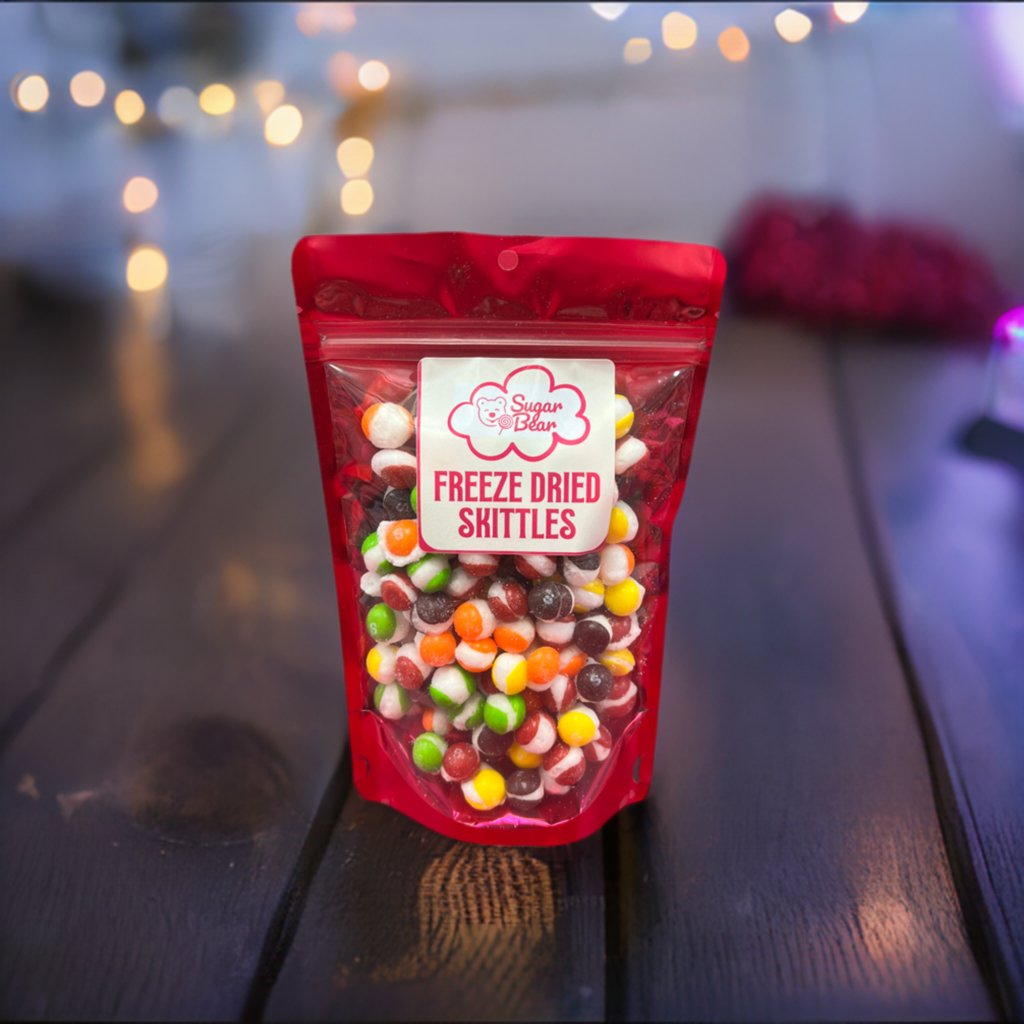 Freeze Dried Skittles 4 oz - Candy | Sugar Bear Candy