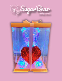 Thumbnail for Glowing Hearts Delight: LED Bear Valentine's Gift - Gifts | Sugar Bear Candy