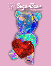 Thumbnail for Glowing Hearts Delight: LED Bear Valentine's Gift - Gifts | Sugar Bear Candy