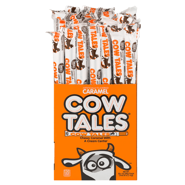 Goetze's Caramel Cow Tales 36 ct. - Novelty | Sugar Bear Candy