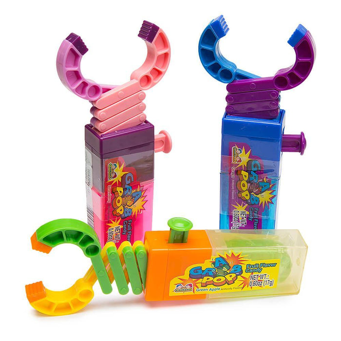 Grab Pop Robot Arm Lollipops 12 ct.