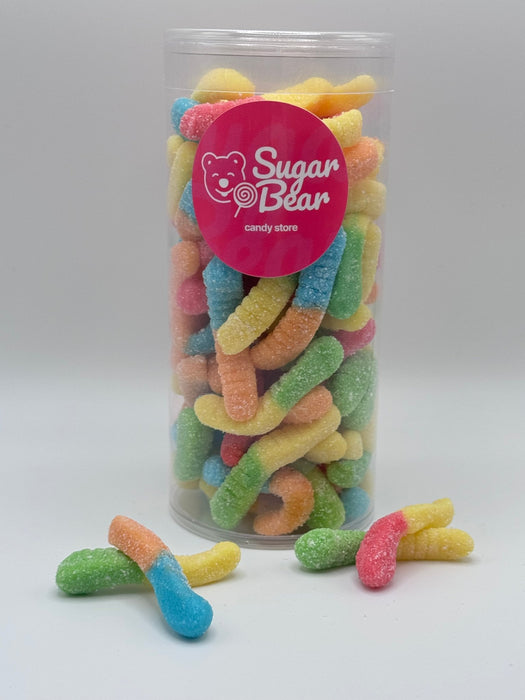 Gummy Sour Worms - Candy | Sugar Bear Candy