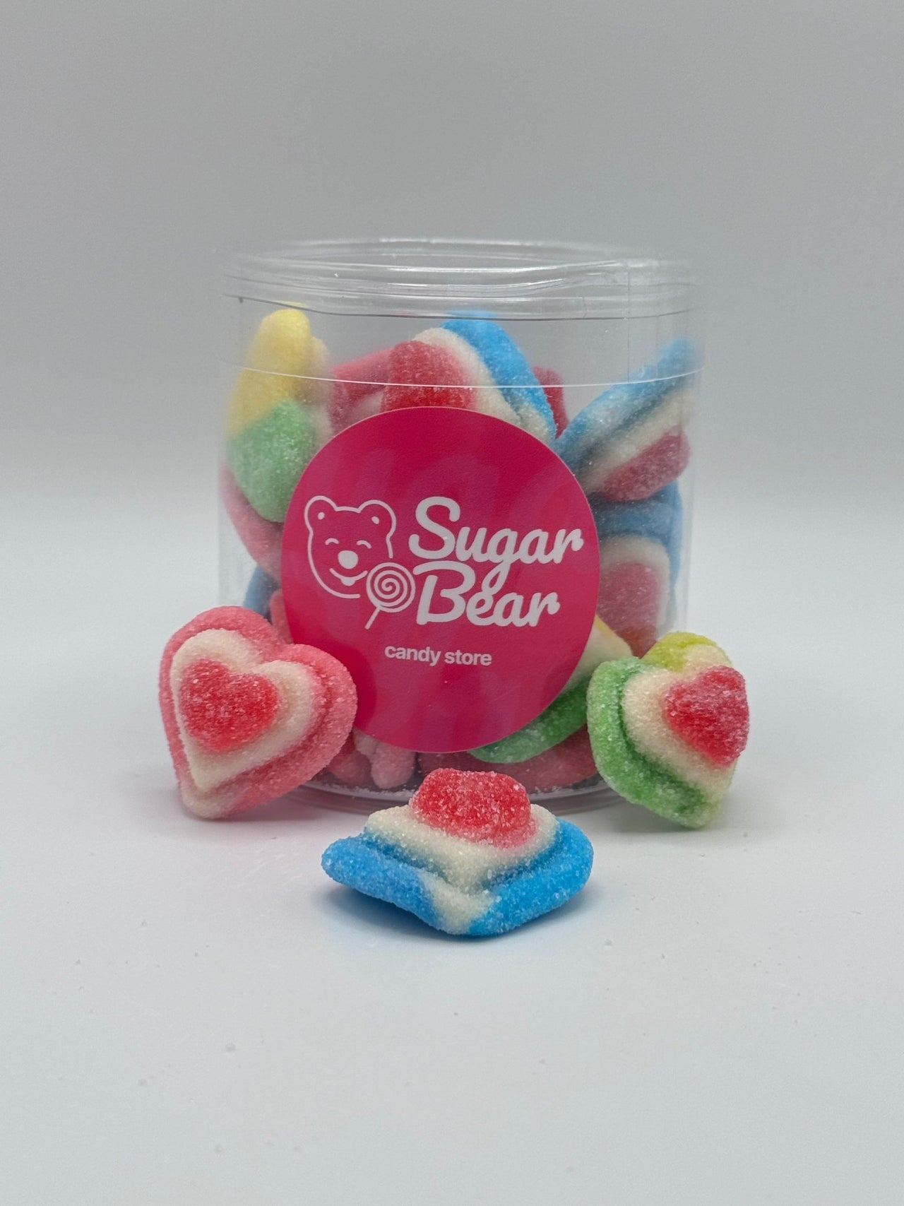 Gummy Triple Hearts - Candy | Sugar Bear Candy