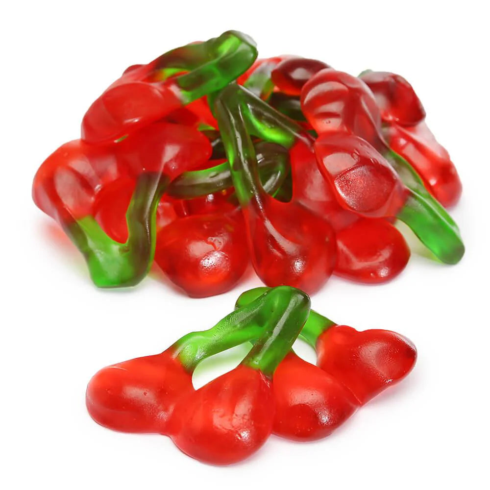 Haribo Happy Cherries Gummi Candy Peg Bag 5oz. 12 ct.