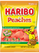 Haribo Peaches Gummi Candy Peg Bag 5oz. 12 ct. - Novelty | Sugar Bear Candy