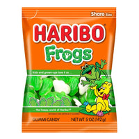 Thumbnail for Haribo Frogs Gummi Candy Peg Bag 5oz. 12 ct.