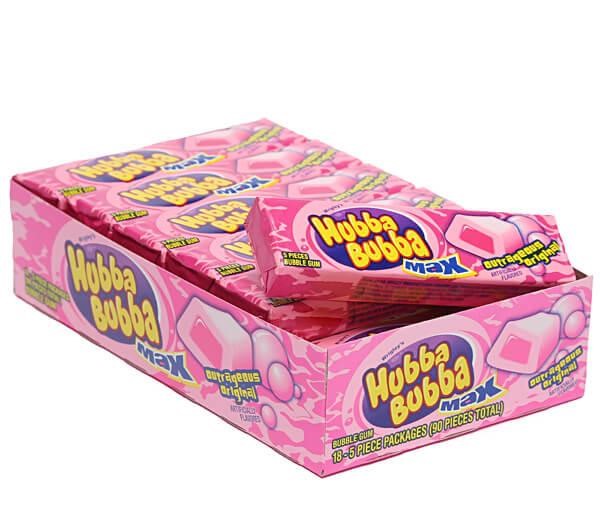 Hubba Bubba Max Gum Original 18 ct.