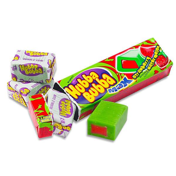 Hubba Bubba Max Gum Strawberry Watermelon 18 ct.