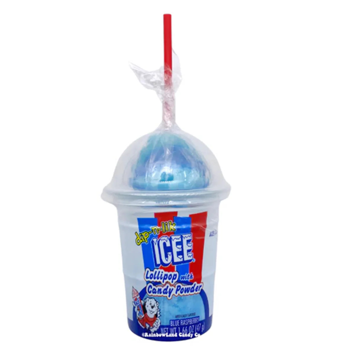 Icee Dip-n-lik Lollipop with Candy Powder 12 ct.