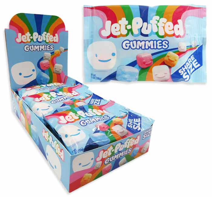 Jet - Puffed Gummies 12 ct. - Novelty | Sugar Bear Candy