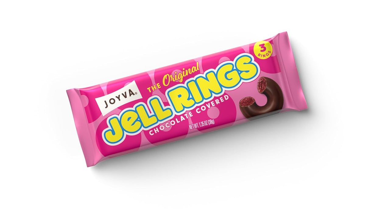 Joyva Original Jell Rings 24 ct. - Novelty | Sugar Bear Candy