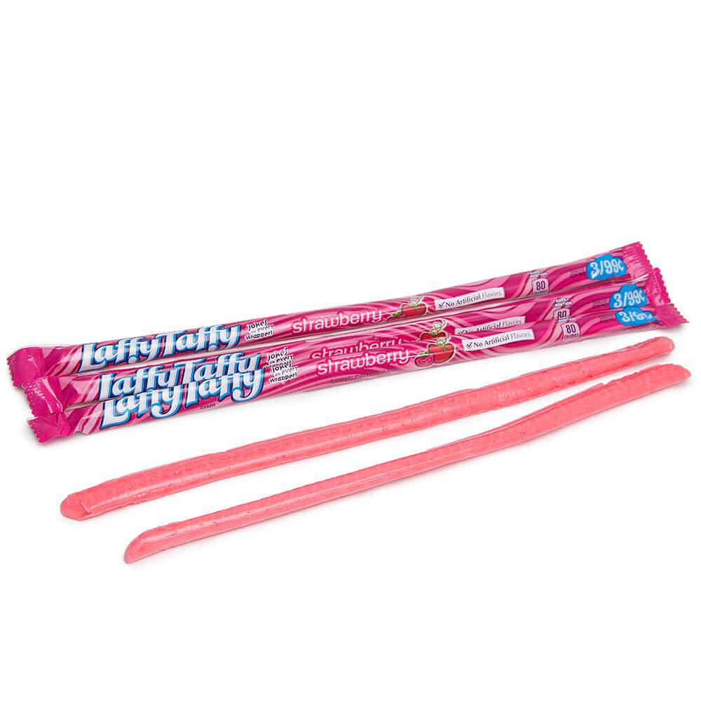 Making Taffy Rope Laffy Taffy Strawberry Rope 24 ct.