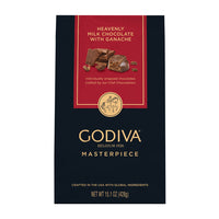 Godiva Masterpiece Heavenly Milk Chocolate with Ganache 15.1 oz – Individually Wrapped Belgian Chocolate, Premium Gift Bag for Holidays, Thank You & Everyday Indulgence