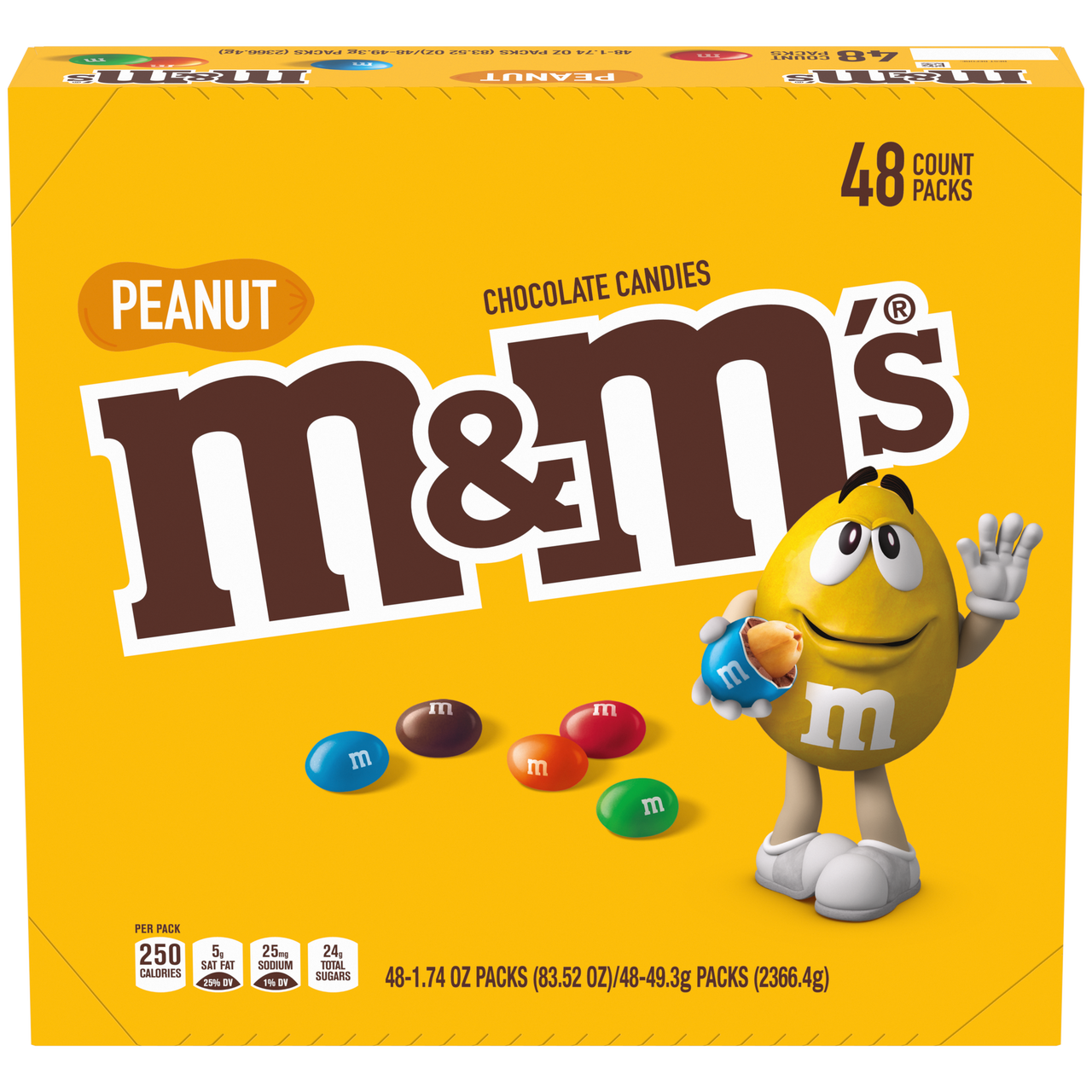 M&M's Peanut 48 ct.