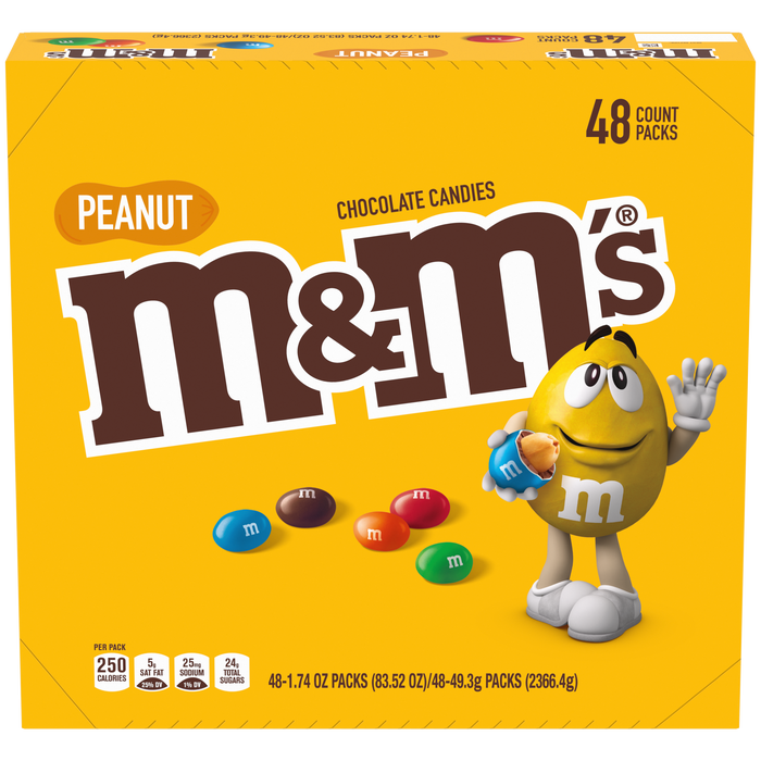 M&M's Peanut 48 ct.