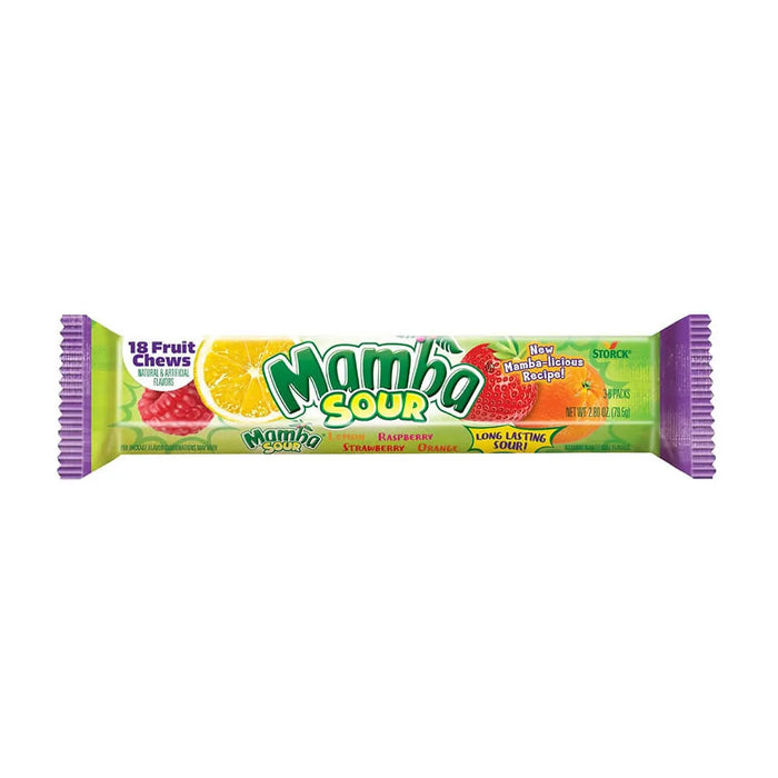 Mamba Sour Fruit Chews 24 ct.