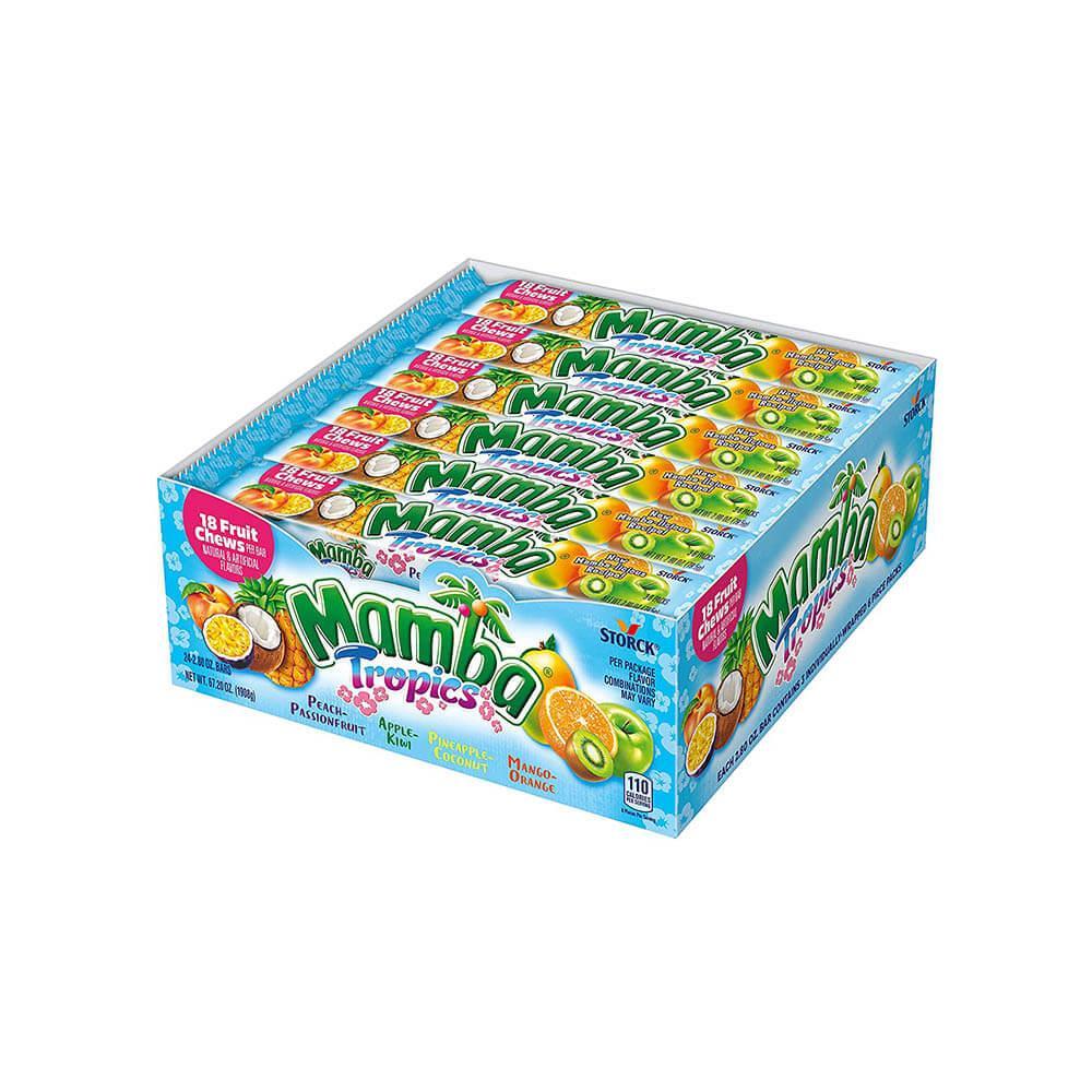 Mamba Tropics Fruit Chews 24 ct.