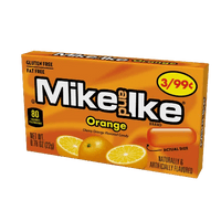 Mike and Ike Orange 0.78 oz. Box 24 ct. - Novelty | Sugar Bear Candy