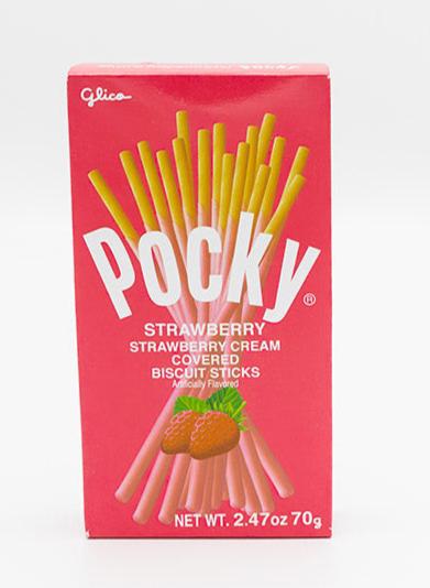 Pocky Strawberry Cookie Sticks 10 ct.