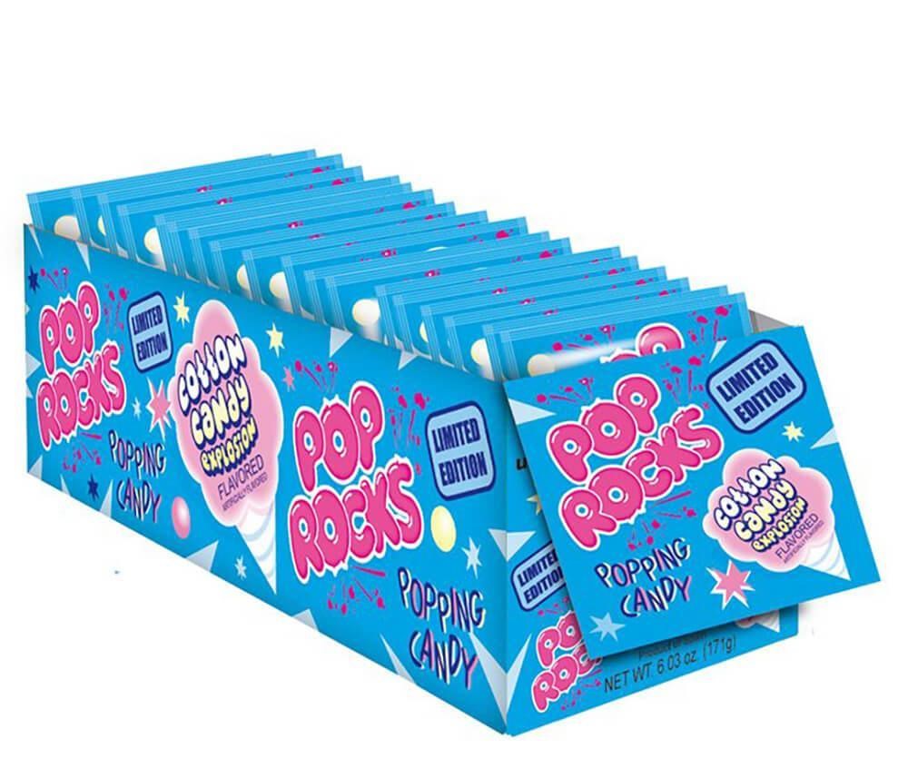 Pop Rocks Cotton Candy 24 ct. — Sugar Bear Candy