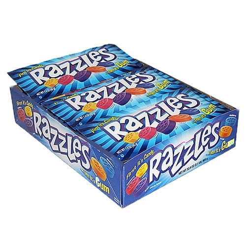 Razzles Original Candy 1.4 oz. 24 ct. - Novelty | Sugar Bear Candy