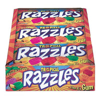 Razzles Tropical Candy 1.4 oz. 24 ct. - Novelty | Sugar Bear Candy