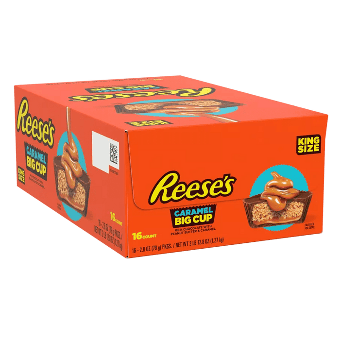 Reese's Big Cup with Caramel King Size Cups 16 ct. - Novelty | Sugar Bear Candy