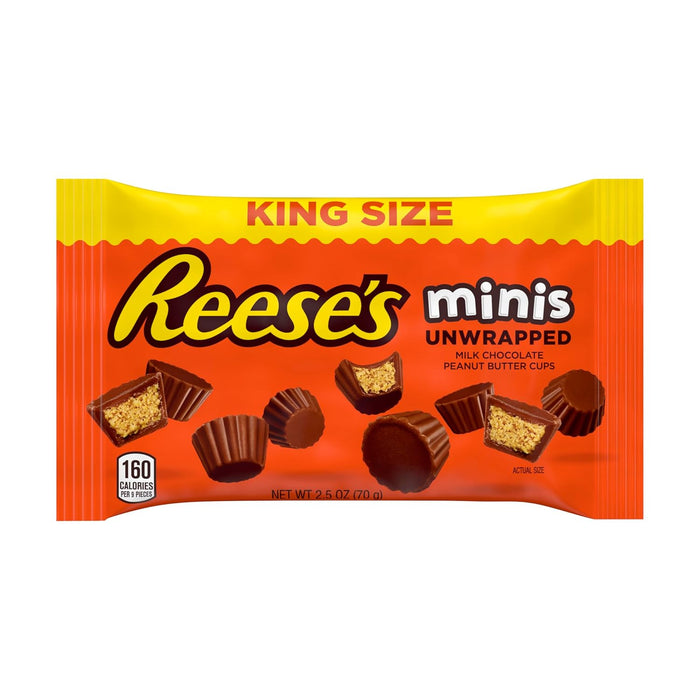 Reese's Peanut Butter Minis King Size 16 ct. - Novelty | Sugar Bear Candy