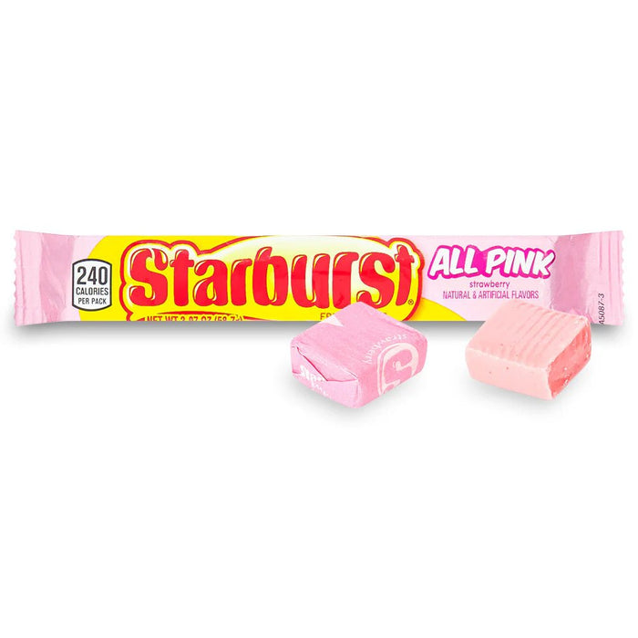 Starburst All Pink 24 ct. - Novelty | Sugar Bear Candy