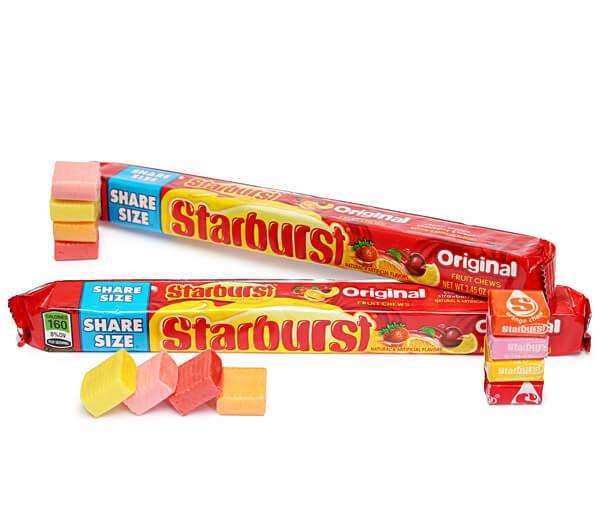 Starburst Original  Fruit Chews King Size Candy 24 ct.