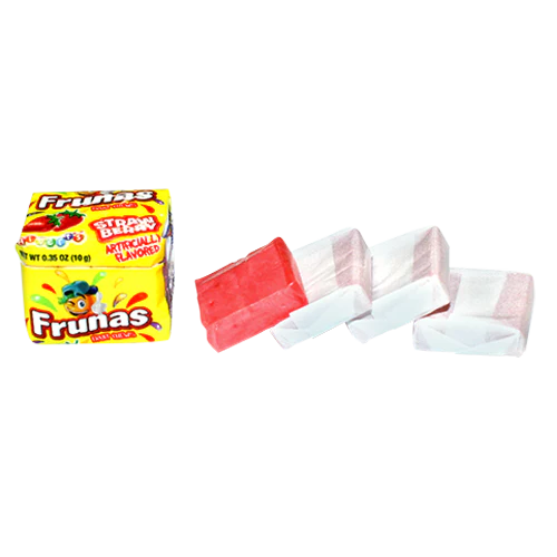 Frunas Fruit Chews Strawberry 48 ct.