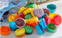 Sweetarts Gummies Fruity Splitz - 5oz 12 tc. - Novelty | Sugar Bear Candy