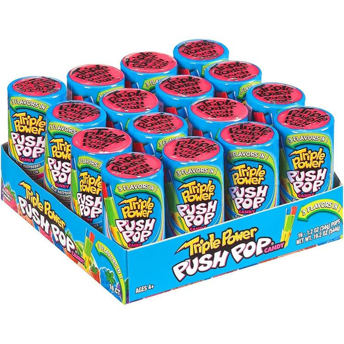 Push Pops Triple Power 16 ct.