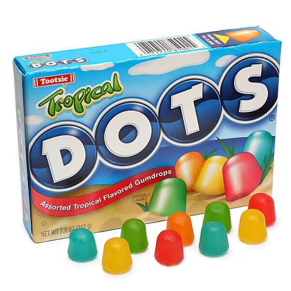 Tropocal Dots 24 ct. - Candy | Sugar Bear Candy