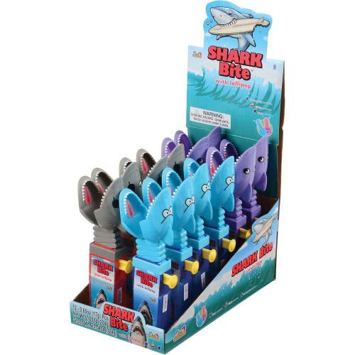 Shark Bite Candy Toy Lollipops 12 ct.