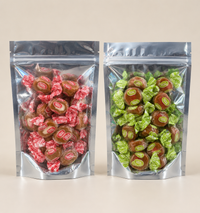 Caramel Apple & Vanilla Caramel Creams – Sweet Chewy Candy - Variety Pack