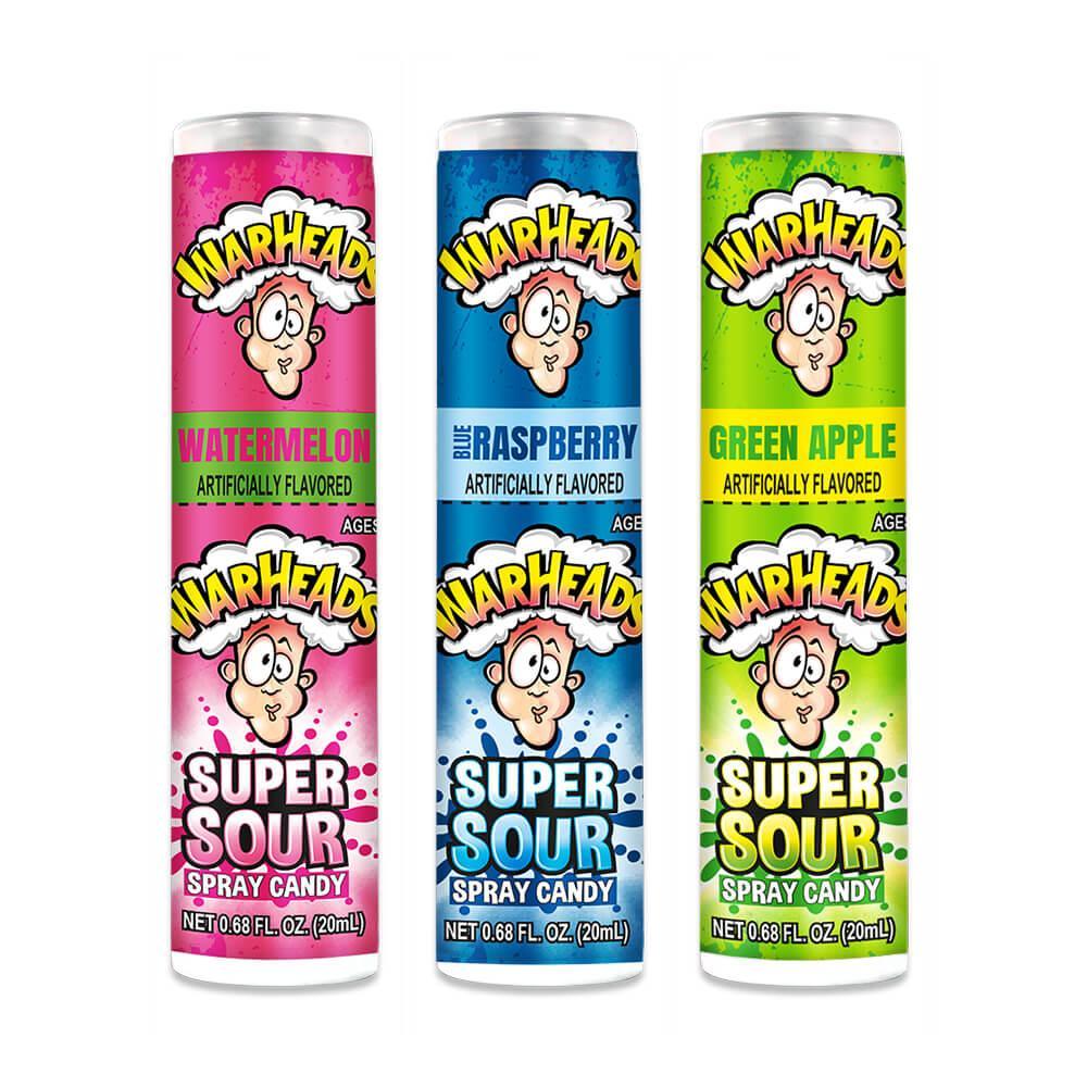 Warheads Super Sour Spray Candy 12 ct.