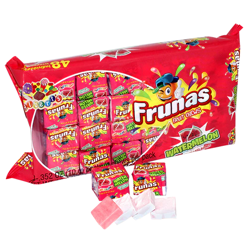 Frunas Fruit Chews Watermelon 48 ct.