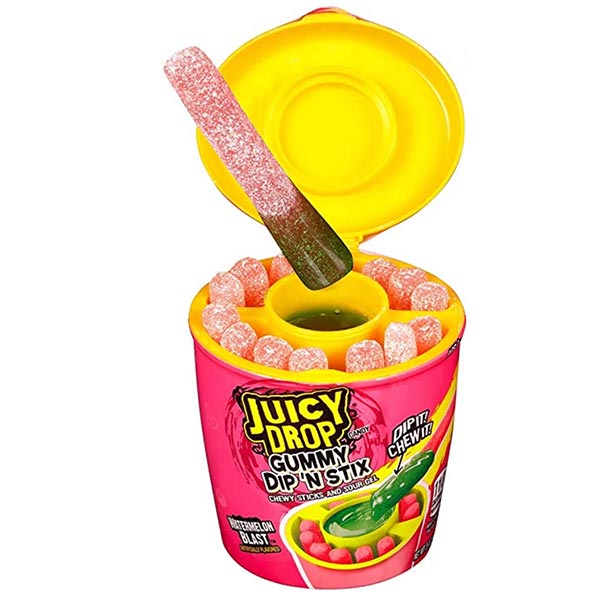 Juicy Drop Gummy Dip 'N Stix Watermelon Blast