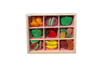Thumbnail for Small Wooden Gift Set Assorted Gummy Candy
