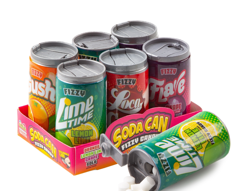 Soda Can Fizzy Candy